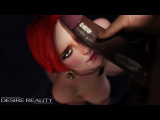 (sound) triss merigold oral - being teased [the witcher 3, desire reality;porn;hentai;r34;sex;blender;porn;the witcher]
